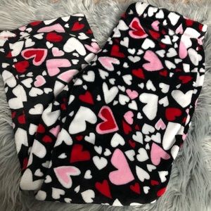 Faded glory heart pajama pant 3x